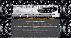 Desktop Screenshot of alloytechrefurbedrims.co.uk